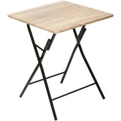 Table Pliante 2 Places Effet Bois - 5 Five Simply Smart